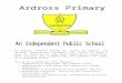 WELCOME: - ardrossps.wa.edu.au€¦  · Web viewAll children from Years 1-6 are placed in one of four factions. The faction colours are as follows: Butler Royal Blue with a Kangaroo