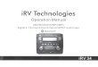 iRV Technologies Operation Manual ... iRV Technologies iRV 34 CD/MP3/MP4/DVD Disc Player Compatible