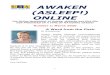 AWAKEN (ASLEEP!) ONLINE...1 AWAKEN (ASLEEP!) ONLINE The Online Newsletter of Anlaby, Willerby and Kirk Ella U3A PRODUCED IN A TIME OF NATIONAL CRISIS! Number 1: March 2020 A Word from