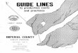GUIDE LINES - University of California, Davis · GUIDE LINES to production costs and practices 1987-1988 IMPERIAL COUNTY ·. FIELD CROPS Circular 104-F $3.00 Cooperative Extension