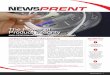 FIVe Years • NE WS ISSUE NO. 60, 20 17 - Prent Issue 60 Web.pdf • 3 Unparalleled uniform manufacturing quality has been led largely by the design and build of thermoformers at