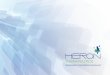is to improve the lives of patients · COMPANY TIMELINEHERON THERAPEUTICS January • Company changes name to Heron Therapeutics, Inc. • New Board of Directors is appointed •