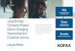 Large Energy 1 hour Company Powers Kofax RPA™ Game ... · CASE STUDY Large Energy Company Powers Game-Changing Improvements in Customer Service. A large energy company harnesses