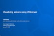 Visualizing science using VOSviewer - Indiana Universitycns.iu.edu/docs/netscitalks/2018.1.29-Waltman.pdf · 2018-01-29  · on popular data sources (e.g., Web of Science, Scopus,