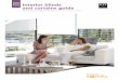 Interior blinds and curtains guide - PPISolutionsppisolutions.co.za/wp-content/uploads/2018/07/Blinds...Remotely control your blinds or curtains from the comfort of your sofa The Somfy
