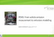 PEMS: From vehicle emission measurement to emissions modelling PEM… · zoomed in/out. Examples of PEMS data calculation algorithms 11 Gaseous data PM data. IT infrastructure 12