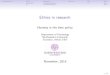 Ethics in research€¦ · Ethics in research Honesty is the best policy Department of Psychology Northwestern University Evanston, Illinois USA November, 2016 1/46. Introduction