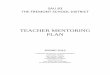 TEACHER MENTORING PLAN - sau83.org€¦ · 29-05-2018  · This mentoring plan is part of the overall professional growth model of the Fremont School District. The Professional Growth