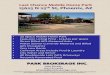 Last Chance Mobile Home Park 15625 N 25th St, Phoenix, AZ · 2015-07-01 · Last Chance Mobile Home Park Mobile Home Park in North Phoenix With Pool, Big Lots, and All Tenant-Owned