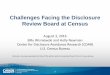 Challenges Facing the Disclosure Review Board at Censuscensus.gov/content/dam/Census/newsroom/...Aug 03, 2016  · Challenges Facing the Disclosure Review Board at Census August 3,