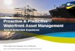 Proactive & Predictive Waterfront Asset Management...o – – 2017.10.26 AAPA Facility Engineering Conference Panel IX Henk Voogt, Asset Manager, Port of Rotterdam Proactive & Predictive