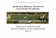 Journey House Stadium Rental 2017 · 2019-11-29 · The Journey House Packers Stadium officially opened on June 6, 2013. The synthetic turf football field---–donated to Journey
