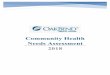 Community Health Needs Assessment 2018oakbendmedcenter.net/wp-content/uploads/2019/03... · Needs Assessment 5 assessment cycle. Both the process and document serve as the basis for