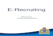 E-Recruiting - Waterloo Regional Police Service · 2020-02-06 · 4.6 Complete Cover Letter Next, you can complete the cover letter. Be sure to read and follow the tips for formatting