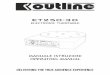 ELECTRONIC TURNTABLE - outline.itoutline.it/download/Documents/Manuals/Strumenti di misura/ET250-… · Outline s.r.l. - Via Leonardo da Vinci, 56 - 25020 Flero (Brescia) - Italy