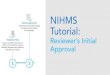 NCBI/NLM/NIH - NIHMS Tutorial · 2020-07-22 · Please contact nihms-help@ncbi.nlm.nih.gov. Created Date: 1/16/2020 5:17:08 PM 