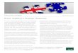Brexit: Building a Strategic Response...Brexit: Building a Strategic Response was written by Partners Peter Debenham and Aubry Pierre, and Mark Boyd-Boland, a Manager. Peter and Mark