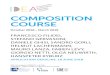 COMPOSITION COURSE - International Divertimento ...idea. ... from Divertimento Ensemble will select