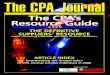 CPAJ 2009 Resource Guide:CPAJ 2007 Resource Guide Q6archives.cpajournal.com/res_guide09.pdf · ing and instant certification! We have hundreds of multimedia continuing professional