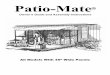 Patio-Mate 7,8,9,10,11 Panel x 45 English - Yahoo · 2010-03-05 · Patio-Mate® (7, 8, 8, 10, and 11 Panel Models with 45” wide Panels) 6 Note: The Front Stabilizers (Items 11,