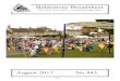Biddestone Broadsheet · Donations The Broadsheet would like to thank the fete committee for the generous donation of £850, plus another £10 from a village resident. A large white