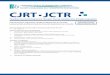 cjrt jctrcomprehensive overview of various patient safety concerns related to respiratory therapy. Drawing on several relevant case studies as well as the patient safety literature,