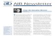 AIB Newsletter...AIB Newsletter Second Quarter 2011 3T he Academy of International Business— Midwest, as part of the MBAA Interna-tional Conference, will hold its confer-ence March