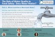 The Role of Water Quality in Food Safety: Does Water Matter? · Ira A. Fulton Schools of Engineering . Arizona State University . Moderator. Elisabetta Lambertini, PhD , Principal