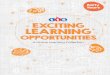 EXCITING LEARNING - mca.learningat.uk Exciting Learning Opportunities.pdf · Food Cards and Cooking Together..... 42 – 43 Letter Formation and Alphabet..... 44 – 45 Number Formation