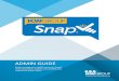ADMIN GUIDE - ICW Group...Help Online in Snap While in Snap, it’s easy to get online help. 1. Simply click the Help icon in the top header area. 2. Select Online Help to view topics,