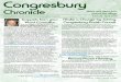 Congresbury Chroniclecongresbury-pc.gov.uk/Congresbury-Parish-Council... · Congresbury News and views from Chronicle around the village Send articles for future issues to clerk@congresbury-pc.gov.uk