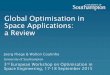 Global Optimisation in Space Applications: a Review · 2016-06-30 · Multiobjective optimisation. Efficient techniques are absent in the treatment of multiobjective optimisation