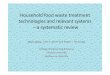 food waste treatment technologies and relevant systems ...uest.ntua.gr/.../proceedings/presentations/MerisZheng.pdfHousehold food waste treatment technologies and relevant systems
