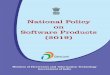 Indian Software Product Registry - NPSP Cover 2019 · 2019-08-15 · facilitate tracking and easing of export of such products. This will also help in evolving statistical data for