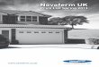 Novoferm UKgaragedoorsale.co.uk/media/wysiwyg/help-pdfs/Novoferm... · 2019-01-21 · Low Headroom Kit ISO 45mm £105 Glazing Options (for styles see page 8) ... White Smooth 1765