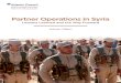 Partner Operations in Syria - Atlantic Council · Lessons Learned and the Way Forward Aaron Stein. ISBN: 978-1-61977-405-6. Cover photo: Reuters/Goran Tomasevic. Syrian Democratic