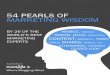54 pearls of marketing wisDom - in ... 1 54 pearls of marketing wisDom share this ebook! 54 pearls of