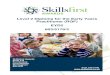 Level 2 Diploma for the Early Years Practitioner (RQF) EYD2 ......Level 2 Diploma for the Early Years Practitioner (RQF) EYD2 603/5179/2 Skillsfirst Awards Suite 416 Fort Dunlop Fort