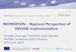 INSPIRATION – Regional Perspective of INSPIRE Implementation · INSPIRATION – Spatial Data Infrastructure in the Western Balkans INSPIRATION – Regional Perspective of INSPIRE