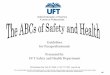 United Federation of Teachers A Union of Professionals · 2019-12-19 · Guidelines . for Paraprofessionals. Presented by . UFT Safety and Health Department. United Federation of