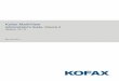 Kofax MarkView Administrator's Guide, Volume 2 · related documentation and technical data to any country to which such export or transmission is restricted by any applicable U.S
