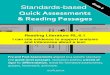 Quick Assessments & Reading Passages€¦ · Quick Assessments & Reading Passages Standards-based Pre and Post Assessments aligned to a specific standard and grade-level passages.Questions