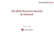 2Q 2016 Business Results & Outlook - LG ChemENG).pdf · 2Q 2016 Business Results Financial Position (Unit: KRW bn) 2 / 12 Business results Analysis ... Aug Sep Oct Nov Dec Jan '16