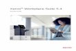 Xerox Workplace Suite 5 - Xerox Security Content · Xerox® Workplace Suite 5.4 – Security Guide 1-1 1. Introduction Xerox® Workplace Suite (WS) is a workflow solution that connects
