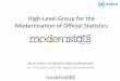 High-Level Group for the Modernisation of Official Statistics...High-Level Group for the Modernisation of Official Statistics Work Session on Statistical Data Confidentiality 29 -