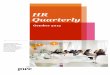 HR Quarterly · 2015-06-03 · HR Quarterly October 2012 A quarterly journal published by PwC South Africa providing informed commentary on current developments in the Reward arena