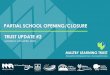 PARTIAL SCHOOL OPENING/CLOSURE TRUST UPDATE #2 Updates... · PARTIAL SCHOOL OPENING/CLOSURE — TRUST UPDATE #2 PARTIAL OPENING - STUDENT NUMBERS ATTENDING ACROSS THE TRUST ACADEMY
