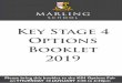 Key Stage 4 Options Booklet 2019 Examinat… · spend and will spend 5 hours per fortnight in Year 10 and 4 hours per fortnight in Year 11 in specialist rooms. During the first part