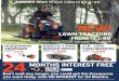 LAWN TRACTORS 4,2 · 2020-07-26 · LAWN TRACTORS FROM $4,299* Refers model TS138, see page 4 for details *Refers to model 122C. See page 14 for details. *Price refer to units only