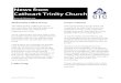 News from Cathcart Trinity Church... Page 2 The monthly prayer meeting (2nd Wednesday of each month) and the prayer breakfasts (last Saturday of each month) in Cathcart United Free